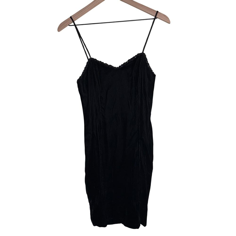 VINTAGE STEPPIN OUT velour baby doll mini goth whimsigoth clueless Cher dress M